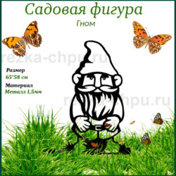 садовая фигурка гном